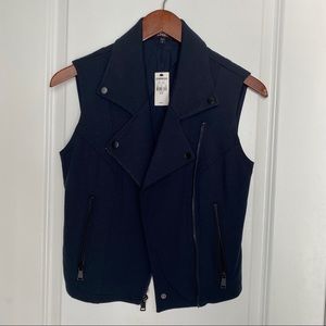 Express Navy Blue Vest